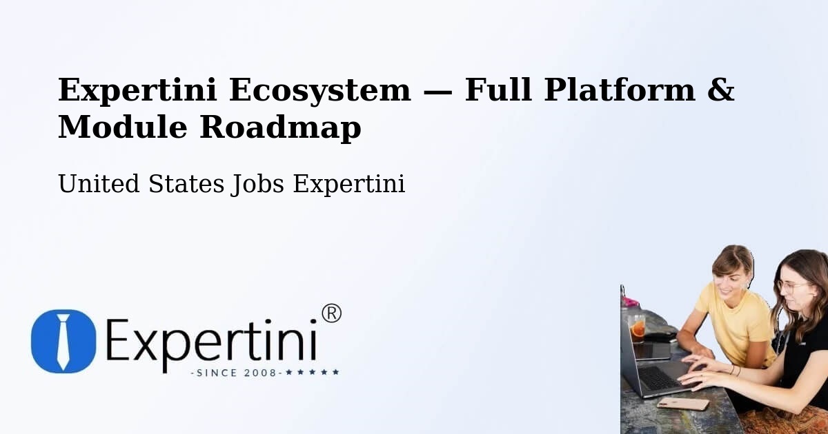 Expertini Ecosystem — Full Platform & Module Roadmap – Selma